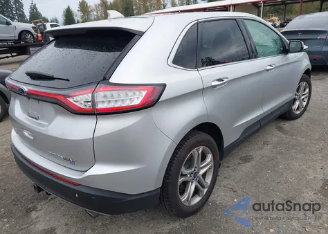 2016 Ford Edge Titanium from USA, damaged, VIN 2FMPK4K95GBC53122